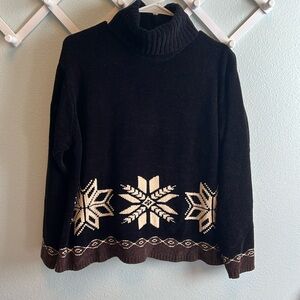Vintage Tweeds Turtle Neck Sweater L